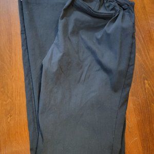 Black maternity slacks